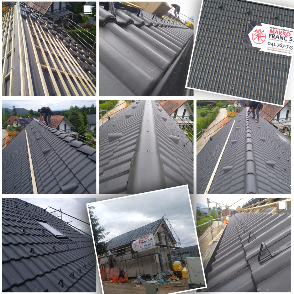 Tondach, Creaton, Metrotile, Bramac, Gerard, Decra, Evertile, Tegola, Nexe, Ikotile, Prefa, Metrapan, S metal, kritine, krovstvo, kleparstvo, Marko Franc, Lumar